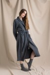 Dark Salda Robe - Black