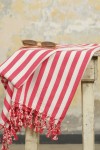 Futa Peshtemal - Hand Woven - Red Futa Peshtemal - Hand Woven - Red