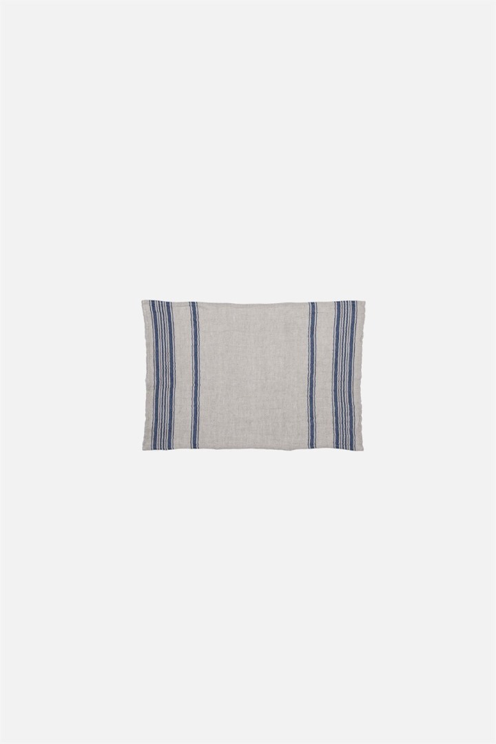 Karayel Kitchen Towel - Beige-Indigo