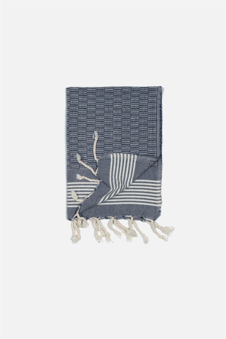 Meltem Kitchen Towel - Navy