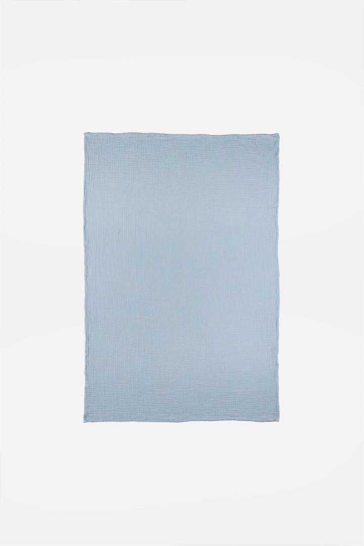 Koza Baby Blanket - Blue-DarkBlue