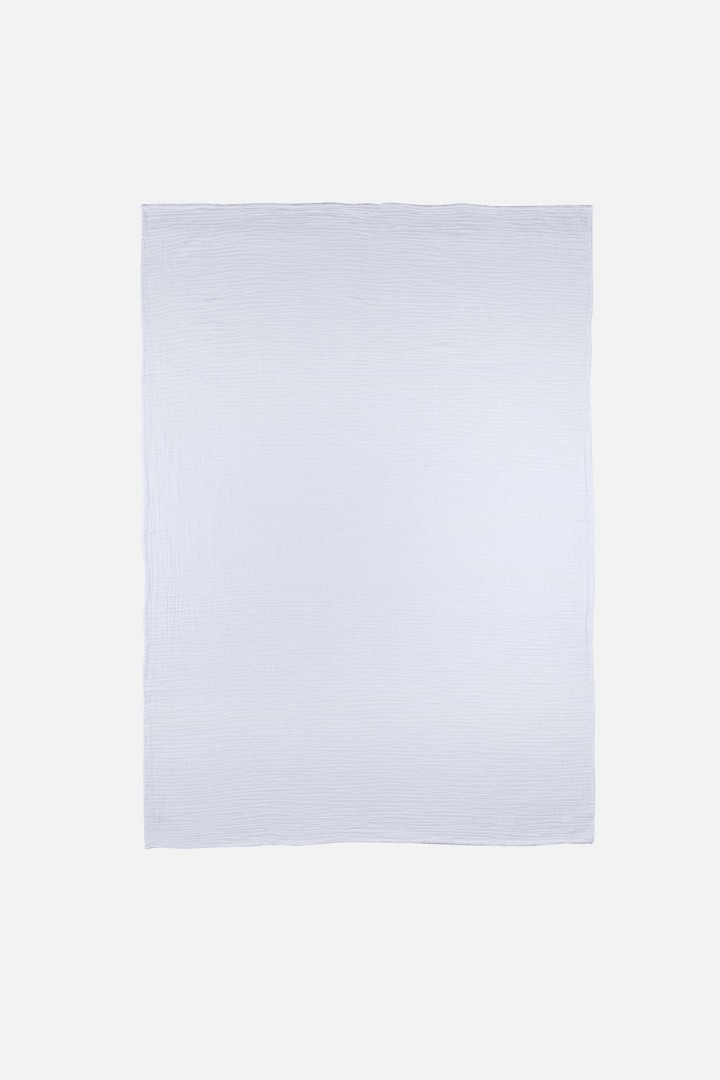Koza Baby Blanket - White Koza Baby Blanket - White