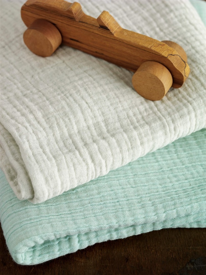 Koza Baby Blanket - Sage