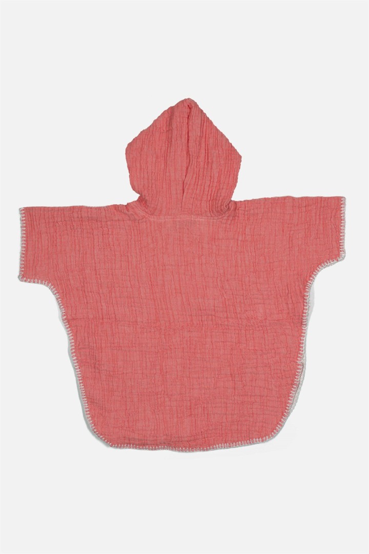 Koza Poncho - Coral Koza Poncho - Coral