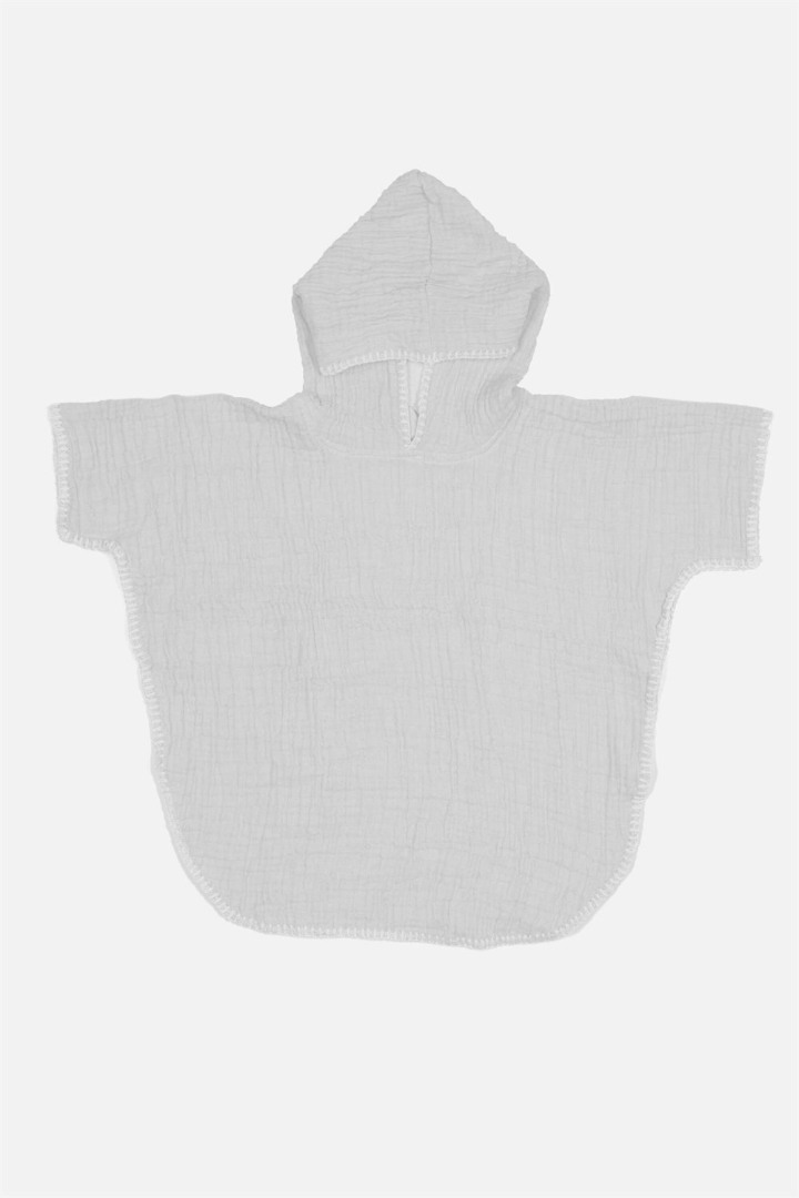 Koza Poncho - White