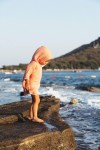 Koza Poncho - Coral Koza Poncho - Coral