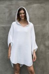 Koza Adult Poncho - White