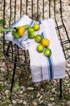 Poyraz Kitchen Towel - Beige-Indigo