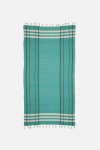 Unique Peshtemal - Hand Woven - AquaVerde Unique Peshtemal - Hand Woven - AquaVerde