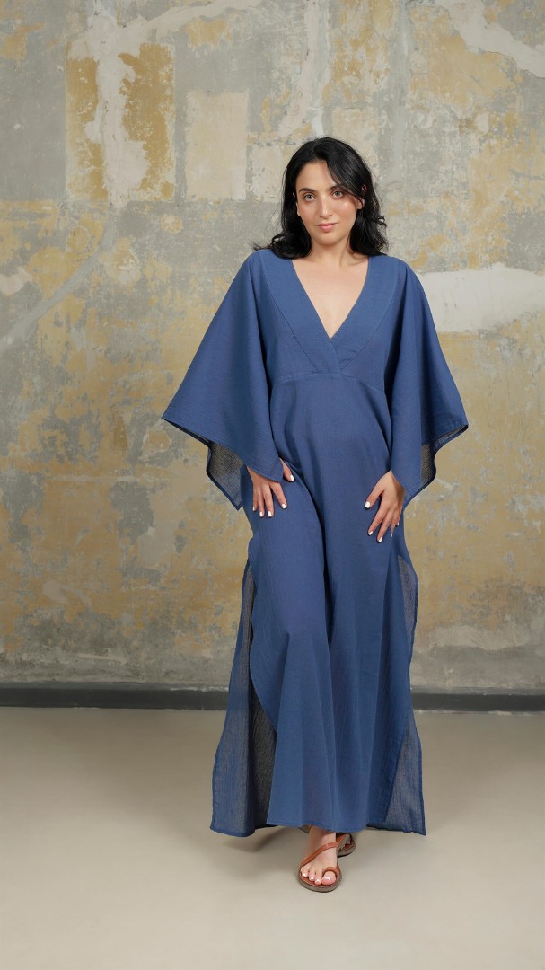 Uzumlu Caftan - Blue