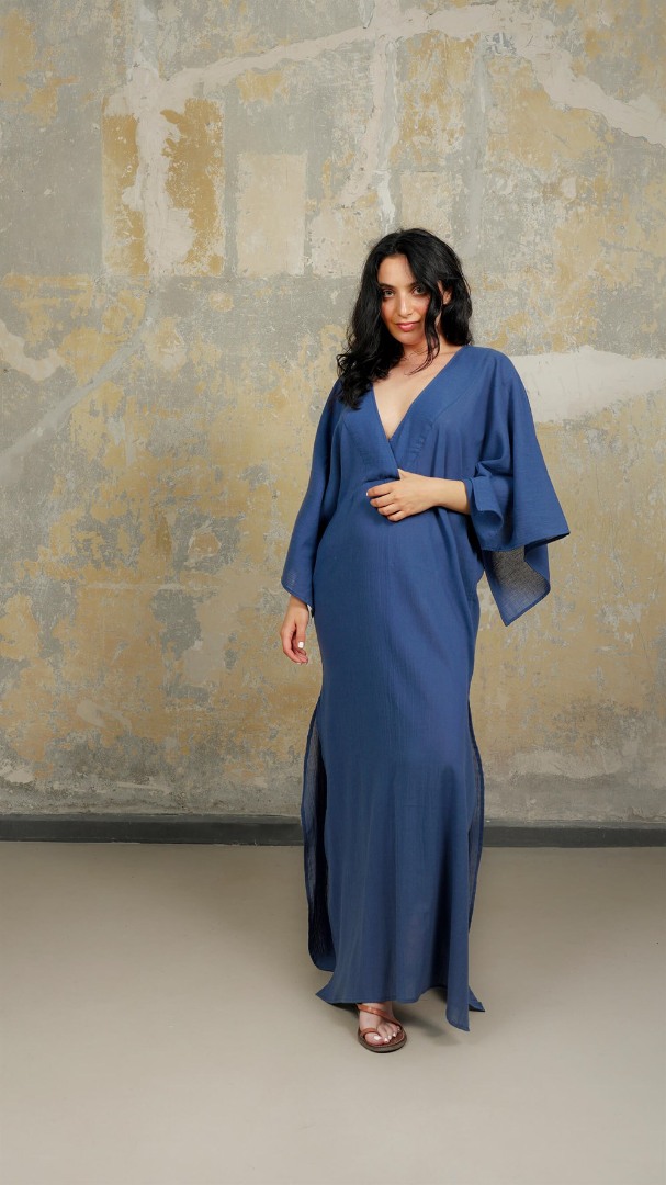 Uzumlu Caftan - Blue