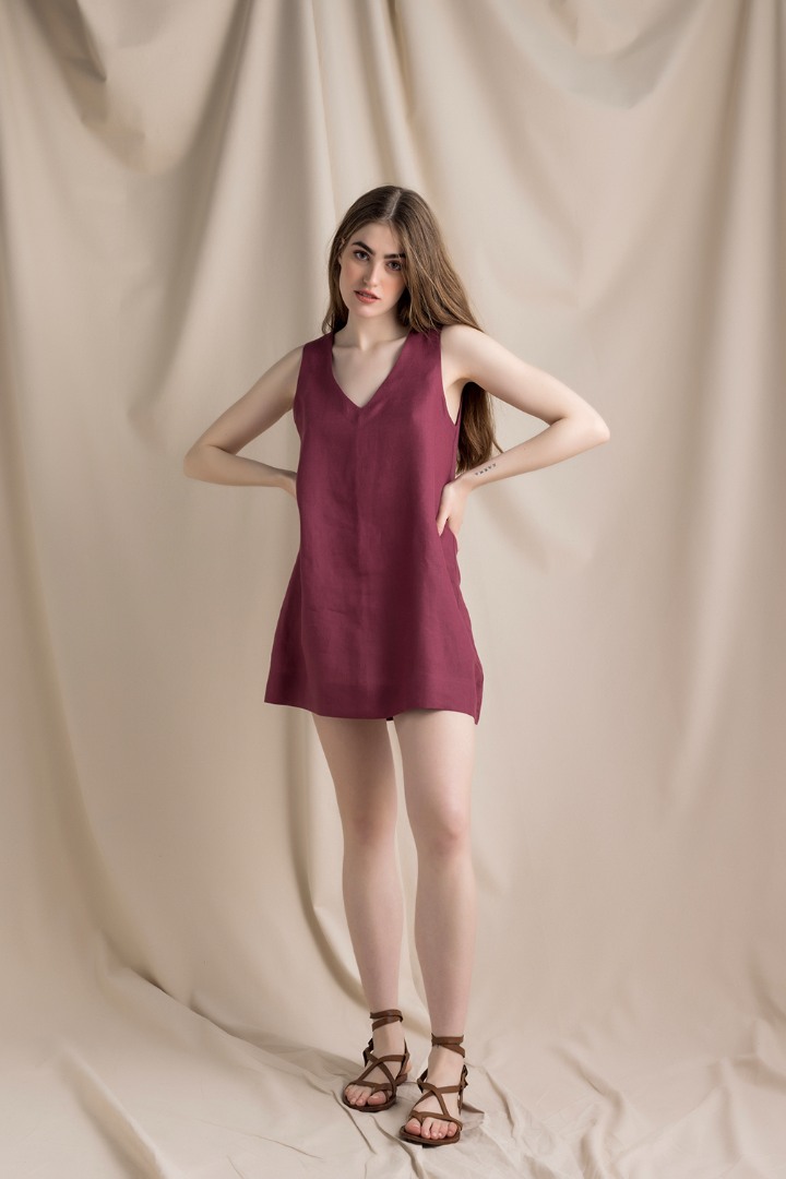 Kiraz Dress - Cherry